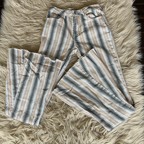 Alter’d State Printed Flare Jeans - Picture 1 of 3